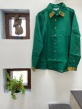 Emerald Green Handloom Mangalagiri Shirt