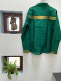 Emerald Green Handloom Mangalagiri Shirt